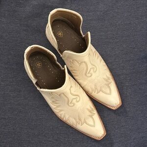 Ariat Dixon Western Boot White Size 7.5